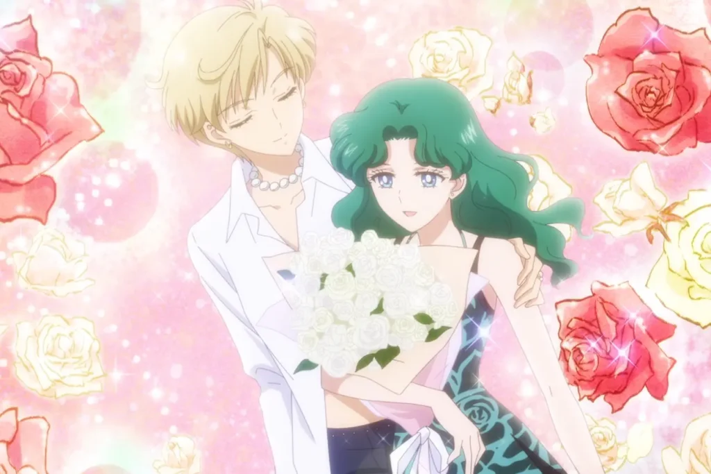 Sailor Neptune/Sailor Uranus Love getting married