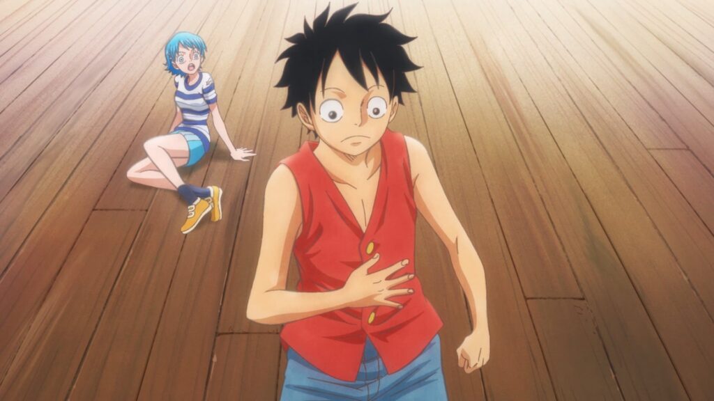 One Piece Luffy and Ann in Episode 907, Romance Dawn