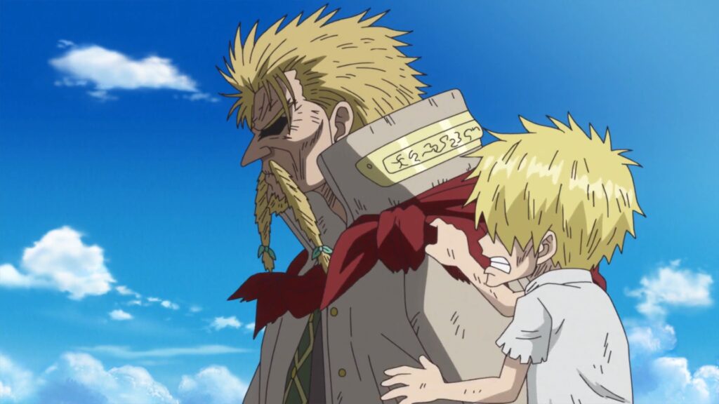 One piece Episode 801 a glimpse of the man that turned Sanji's life around. The chef-pirate named Zeff.