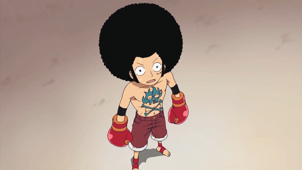 One piece Episode 217 Afro Luffy