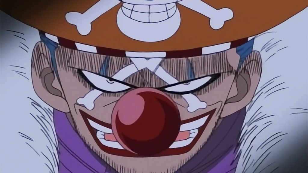 One Piece episode 4 Buggy angry