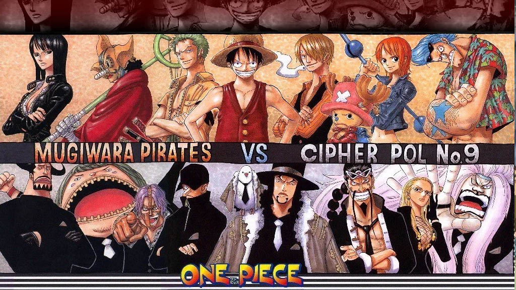 One Piece Straw Hats vs Cipher Pol 9