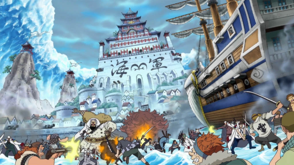 One Piece Summit War of Marineford Battle screenshot