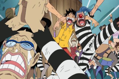 One Piece Episode 451 Luffy and the prisoners escape Impel Down