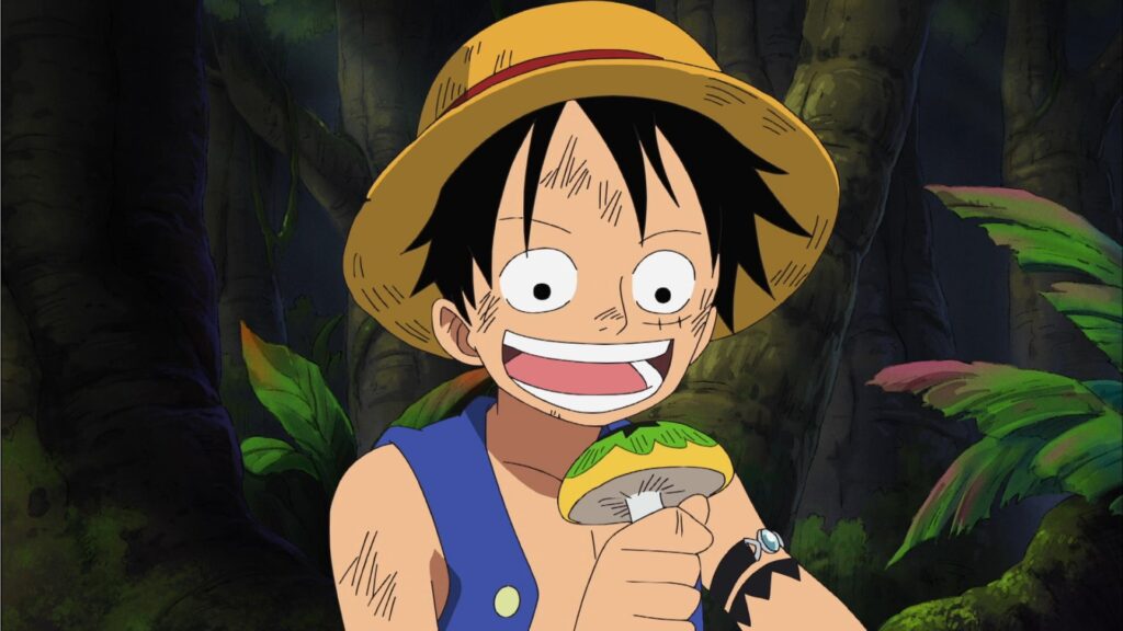 One Piece Luffy eat Mushroom in Amazon Lily Arc EP. 408