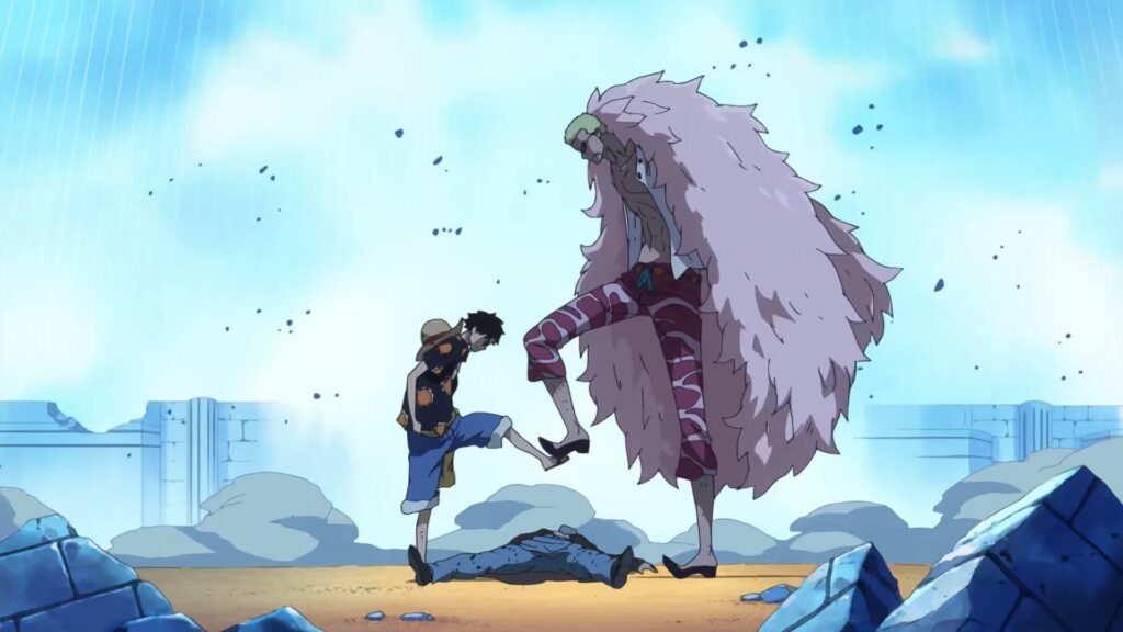 Luffy vs Doflamingo Episode 723 - The best fights from One Piece
