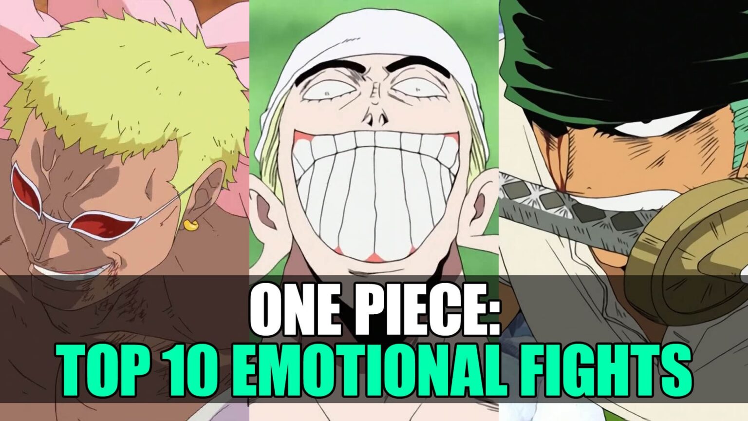 One Piece Top 10 fights