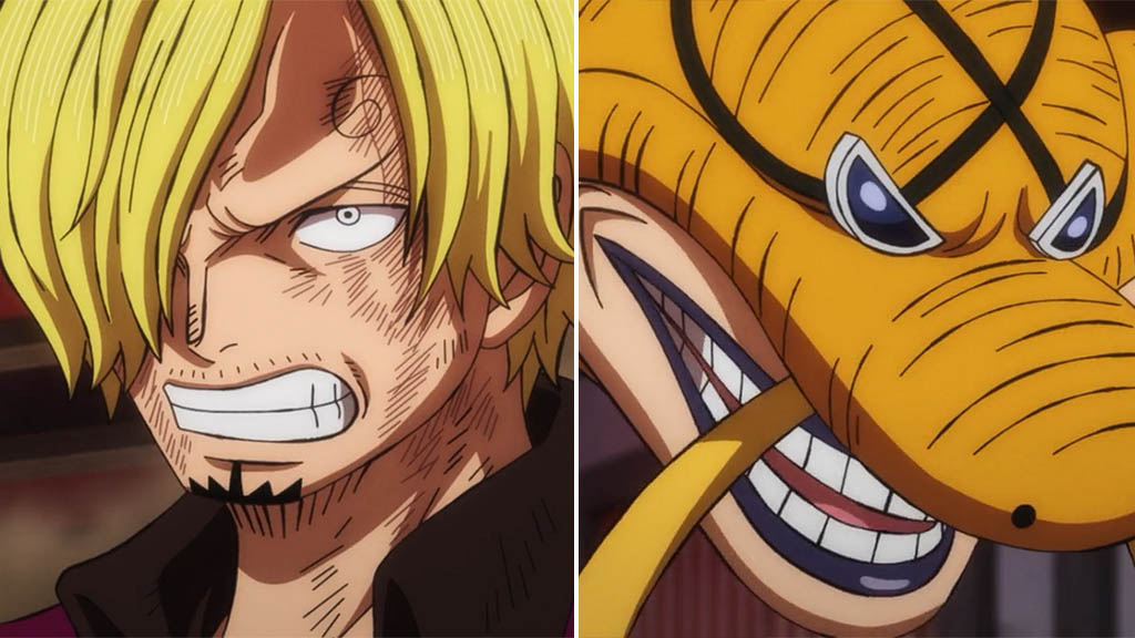 One Piece best fights Sanji vs Queen