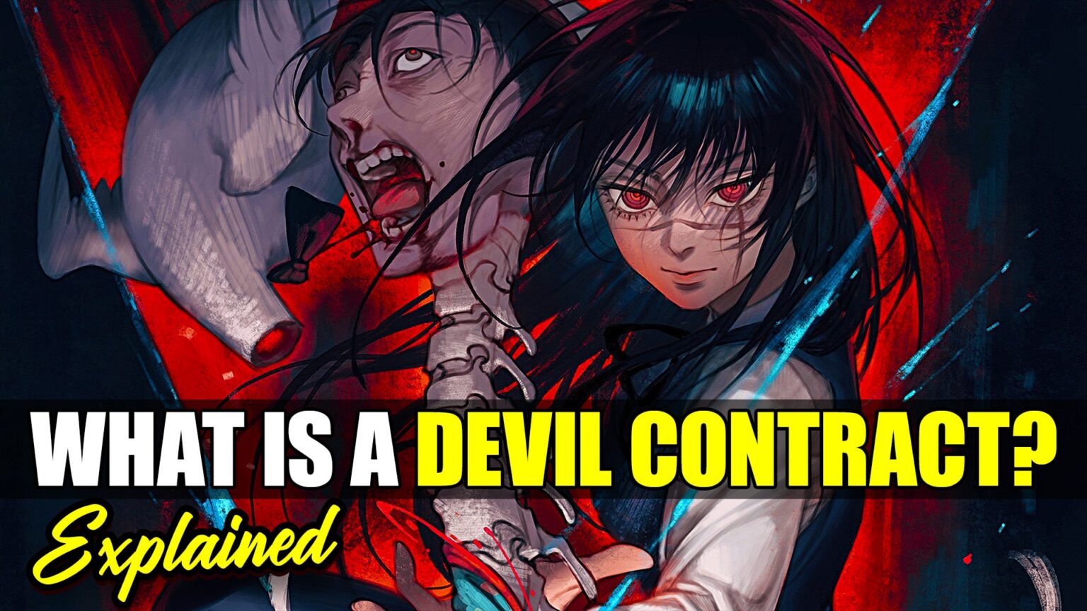 Chainsaw man What is a devil contract ?
