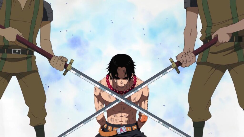 One Piece Episode 460. Despite the name change. Ace is the son of Gol D. Roger.