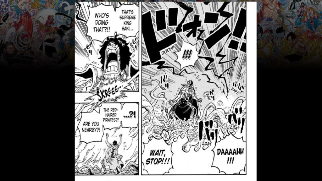 One Piece 1055 Admiral Ryokugyu Fought shanks in Wano and lost.