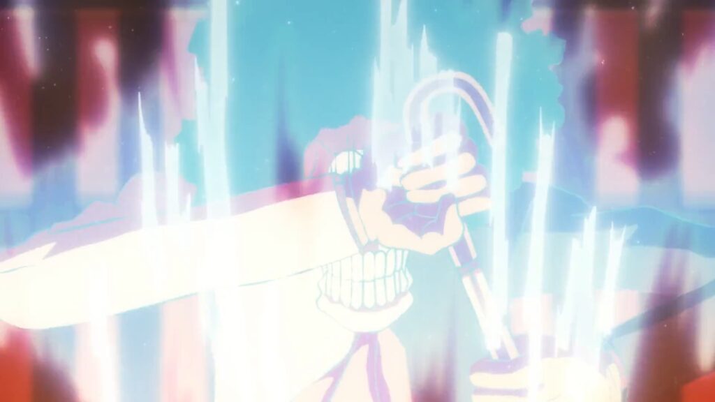 One Piece 379 Brook has a devil fruit, but also high skills as a swordsman, proving to be an important member of the Straw Hats.