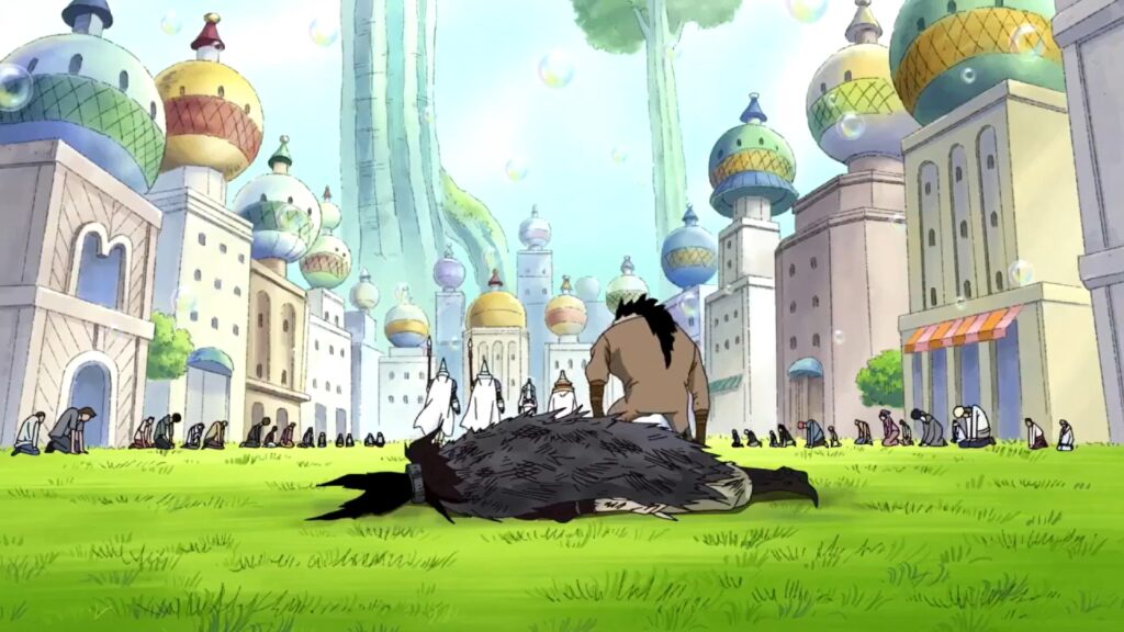 One Piece 393. Rest of the world has to bow in front of Celestial Dragons.