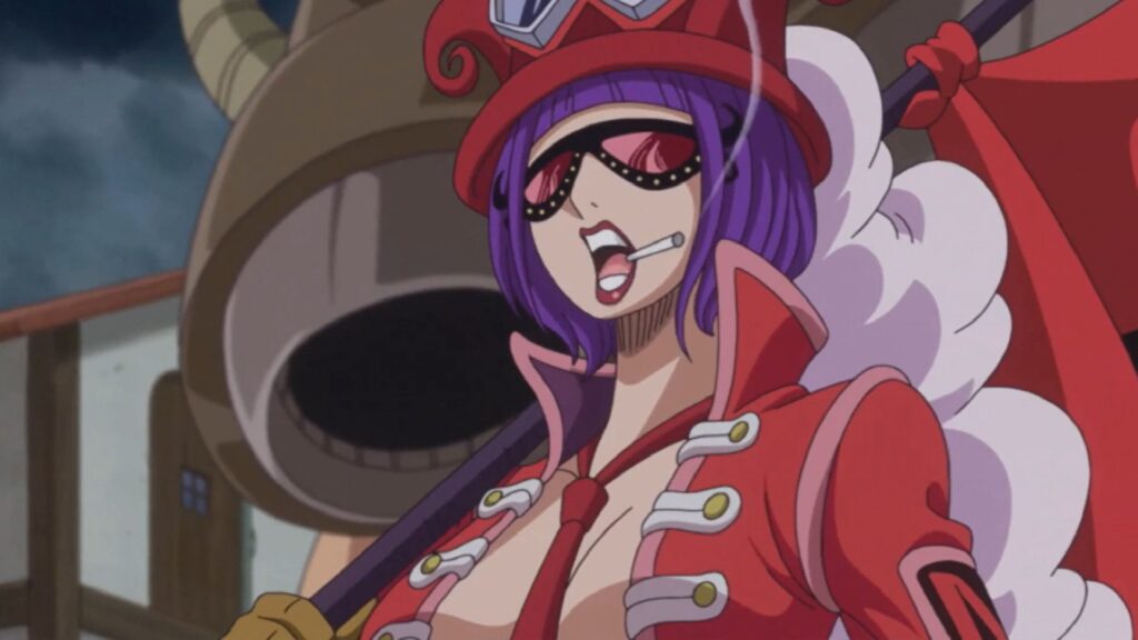 One piece 878 Bello Betty is one of the commanders of Revolutiinary Army.