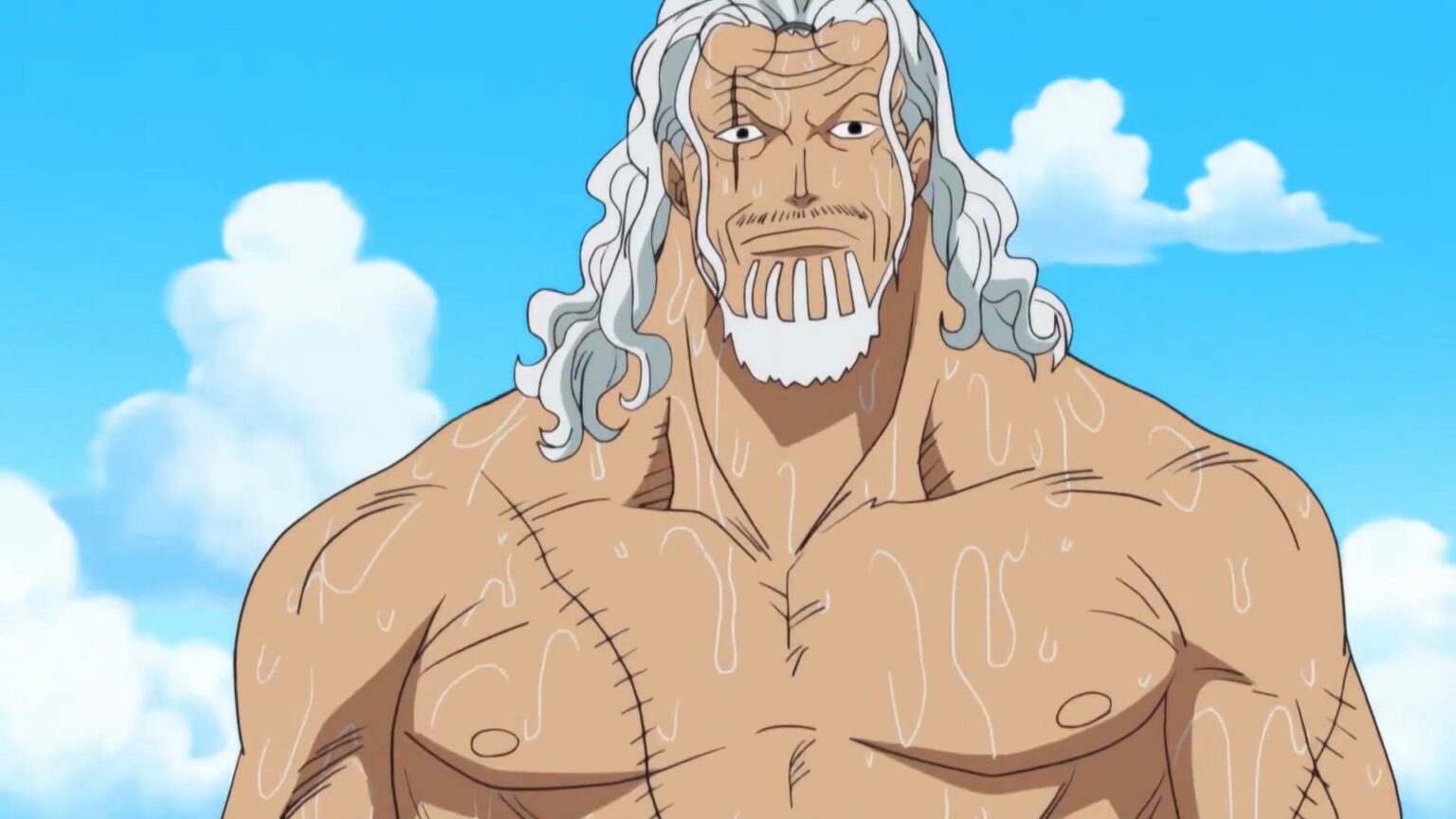 One Piece 511 Dark King Silver Rayleigh was the First Mate of Roger the King of the Pirates.
