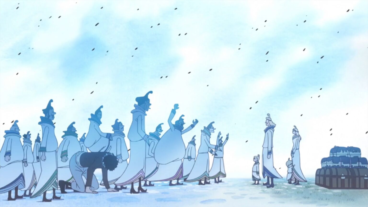 One Piece 702 The Noble Families are the aristocracy leading the One Piece Universe.