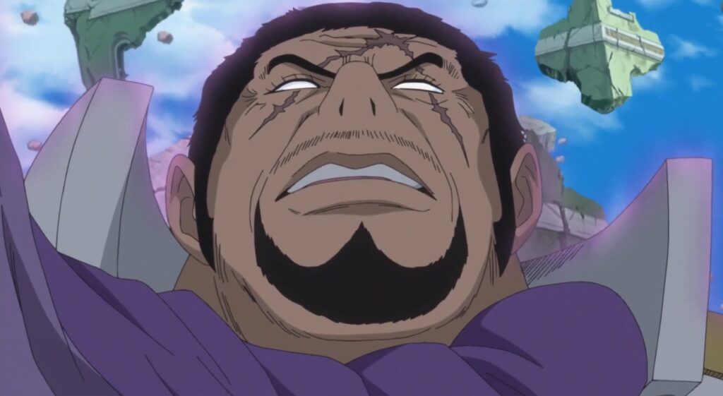 One Piece Episode 744 Fujitora is the replacement for Akainu who was promoted.