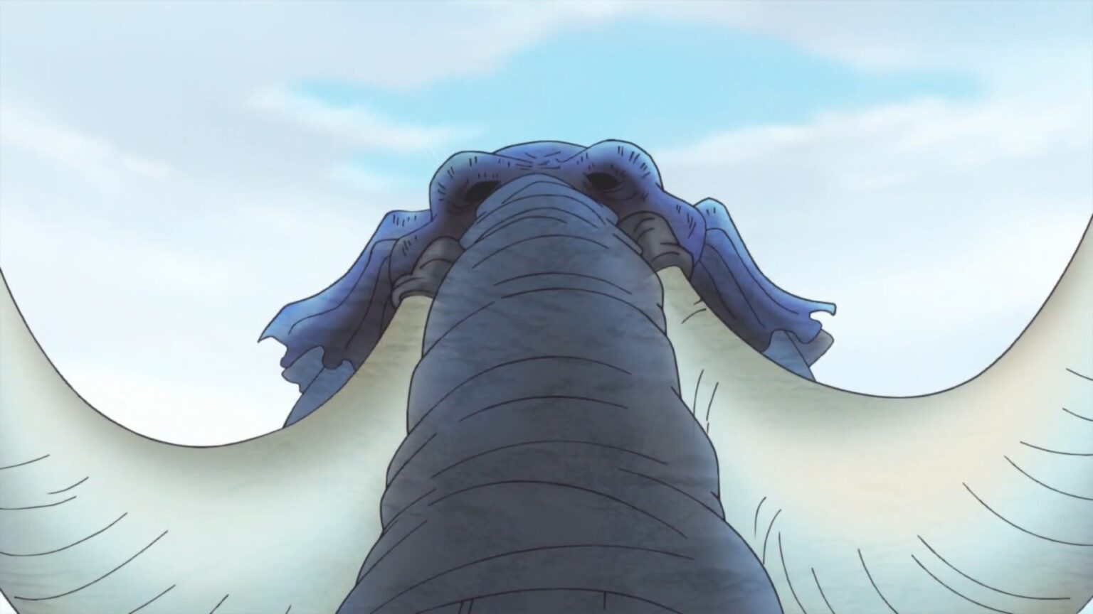 One Piece 768 The Zou Arc takes place on the back of Zunesha.