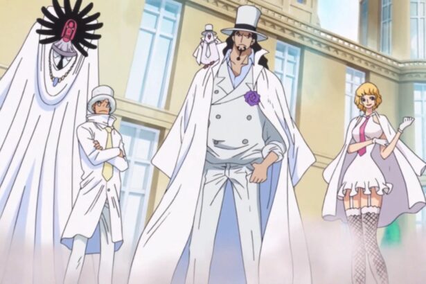 One Piece 886 Rob Lucci is the leader of CP0 which is the best special force in one piece.