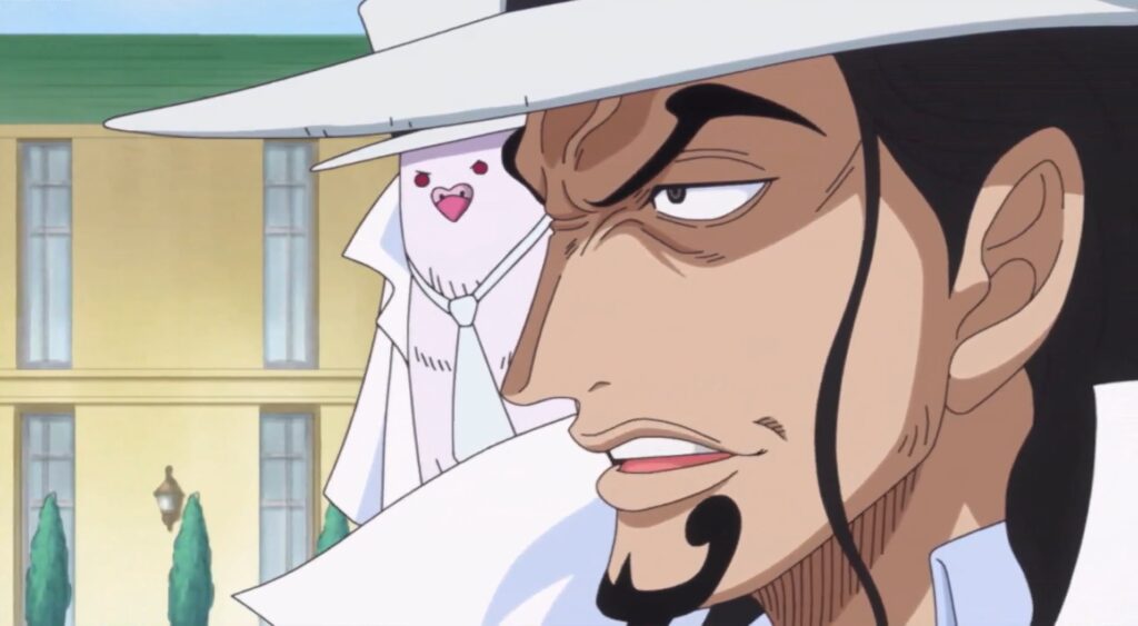 One Piece 882 Rob Lucci is the actual leader of CP0 and the strongest member.