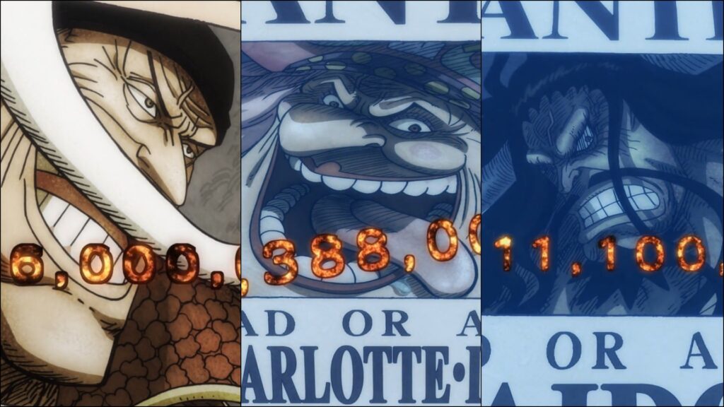 One Piece 958. Rocks Pirates Split forming 3 yonko crew. Kaido, Big Mom and Whitebeard Pirates.