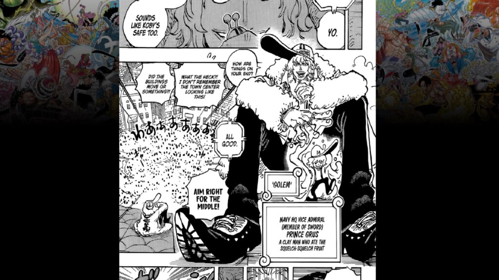One Piece Chapter 1080 Everyone collectively agrees that Prince Grus is an asshole.