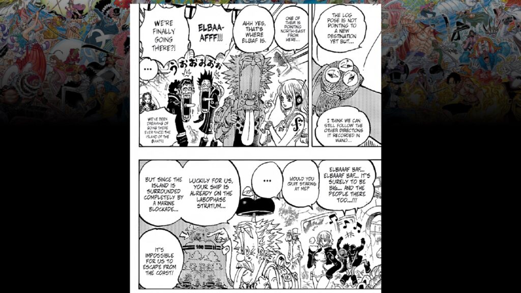 One Piece Chapter 1090 Strawhats are finally heading towards Elbaf.