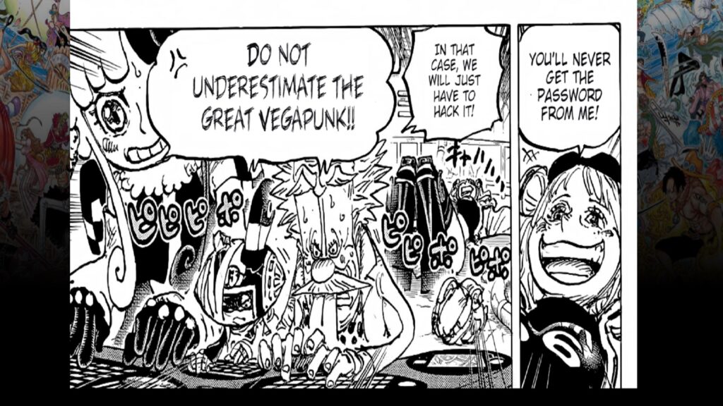 One Piece Chapter 1090 Vegapunk is yet to be animated in the Anime. But at least we know how he looks like now.
