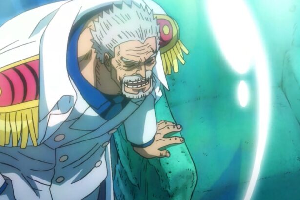 Monkey D Garp is a Legendary Marine, but also the grandfather of Monkey D Luffy.