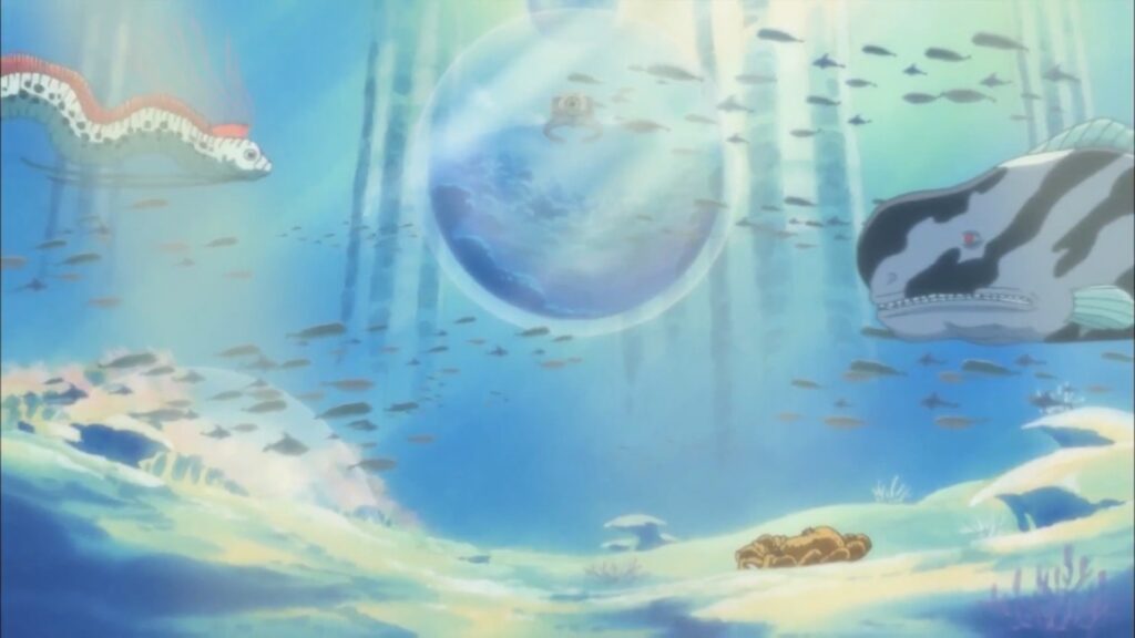 One Piece Episode Ep 530. Straw Hats Arrive on the Fishman Island.