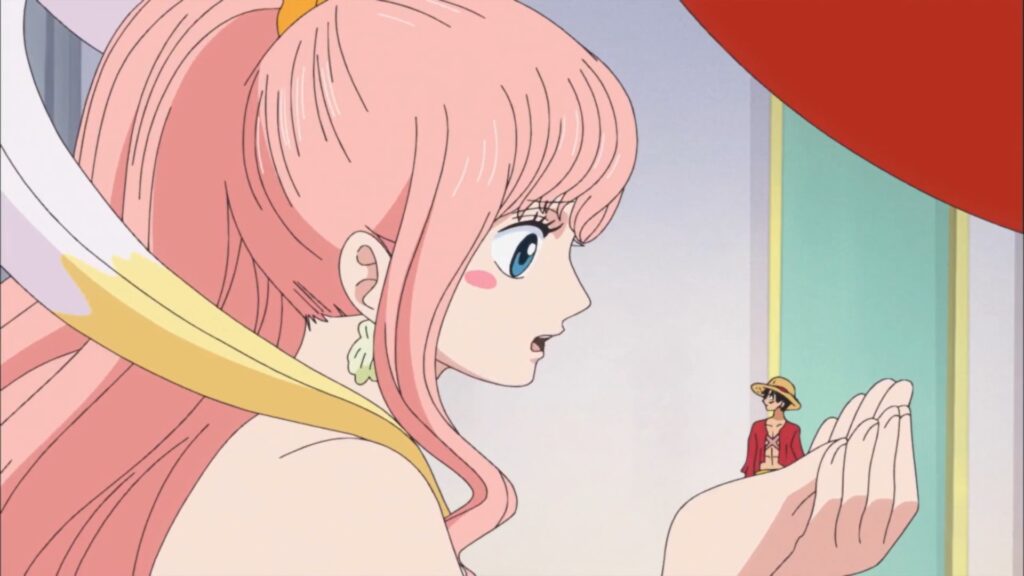 One Piece Episode 540 Luffy saves Shirahoshi from her death.