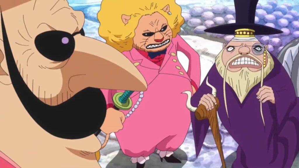 One Piece Episode 570 Pekoms comes to Fishman Island for the tribute for the Big Mom.