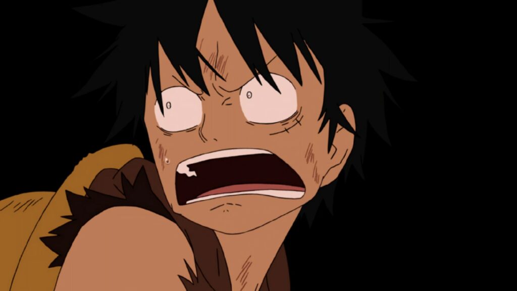 One Piece Baron Omatsuri and the Secret Island: Luffy feels the desperation during the trials of hell.