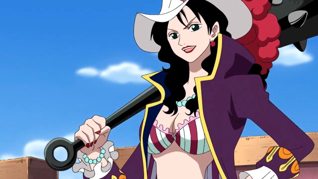 One Piece Stampede Alvida is the first villain introduced to One Piece.