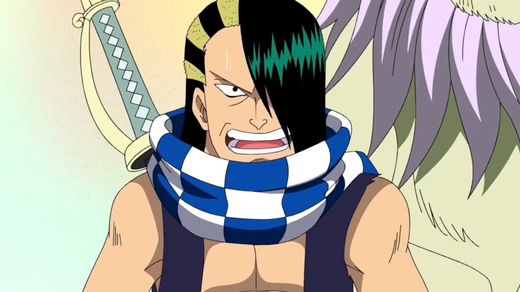 One Piece Stampede Cabaji lost his fight against Zoro in the East Blue Saga.