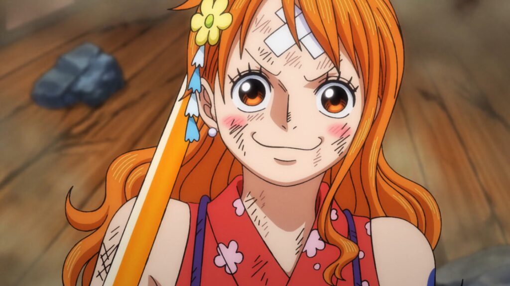 One Piece 1038 Nami dreams of drawing a map of the entire One Piece world.