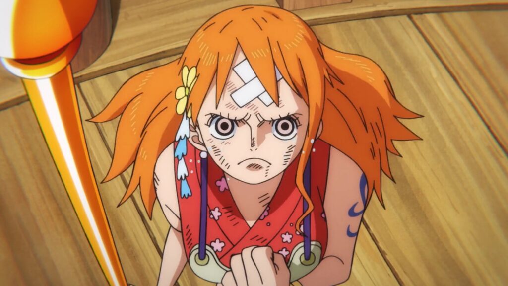 One piece 1070 Nami Believes in Luffy with all her heart.