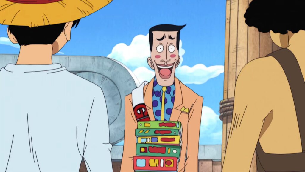 One piece 132 Nami's Past brought up by Rice Rice Salesman.