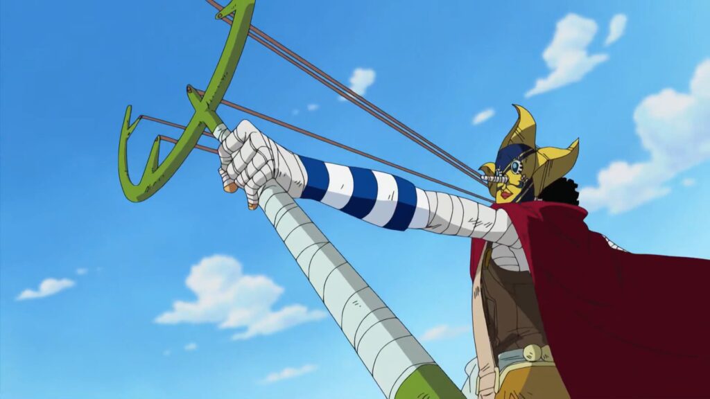 One piece 278 Sogeking is the alter-ego of Usopp during the Enies Lobby Arc.