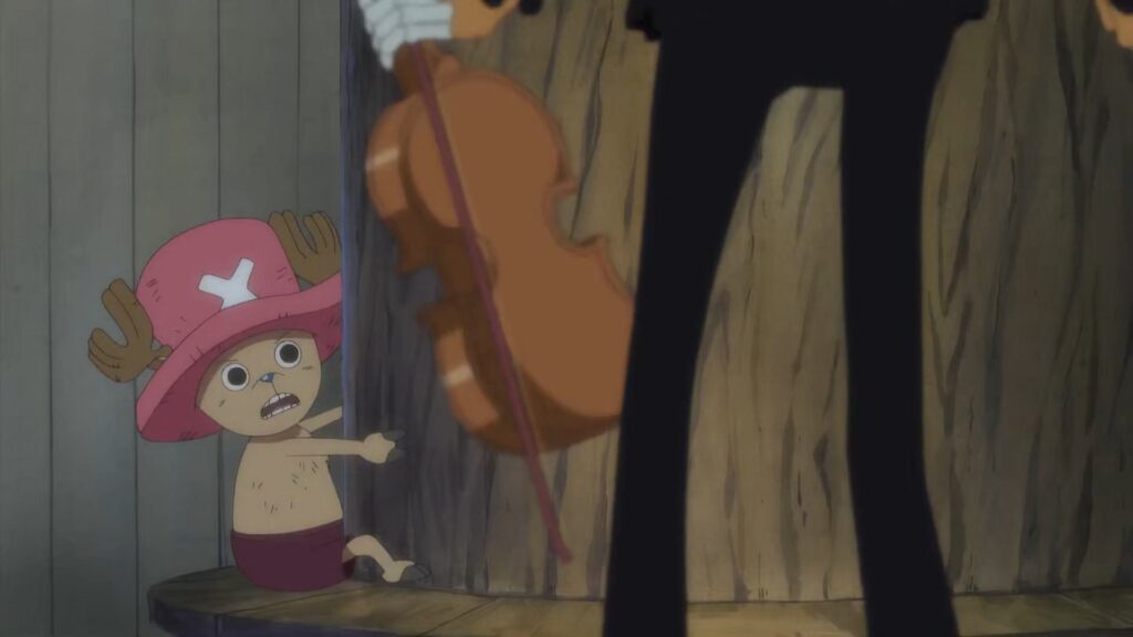 One piece 380 Dumbest Straw Hat Award goes to Chopper and Brook in the Sabody Archipelago Arc.