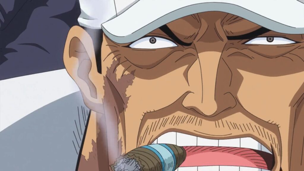One Piece 790 Akainu defeated Aokiji and claimed the position of Fleet Admiral.