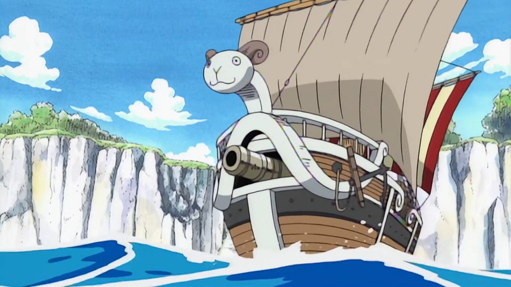 One Piece 43 Merry Go was the first ship of the Strawhats.