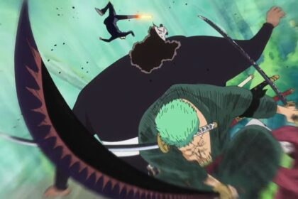 Roronoa Zoro is one of the wings of the pirate king.