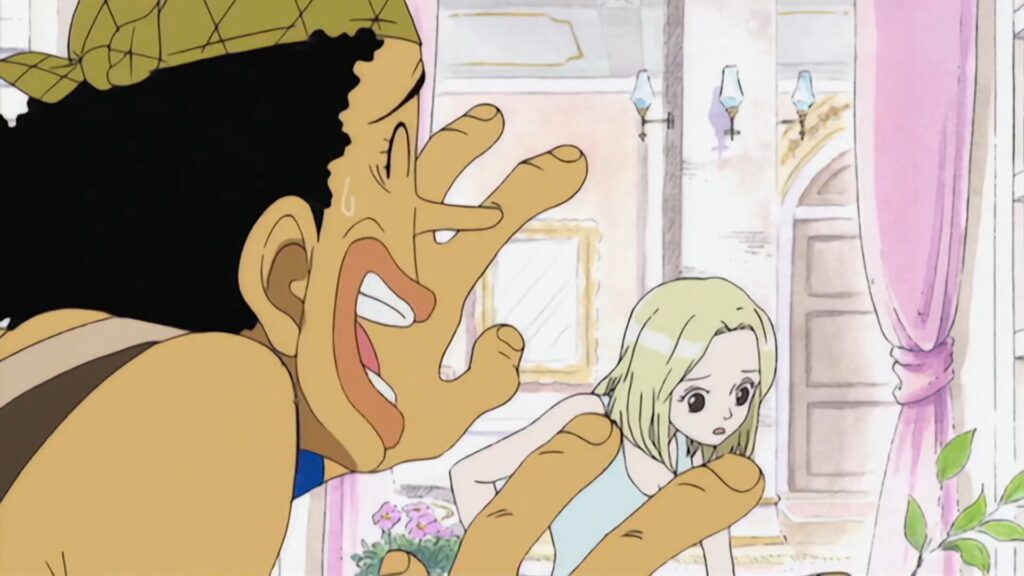 One Piece 43 Usopp grew up in the Syrup Village.