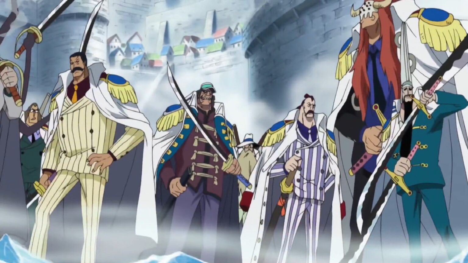 Who Are the Vice Admirals in One Piece ? - Game Scooper