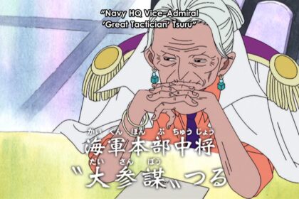 One Piece Vice Admiral Tsuru debut in Episode 151