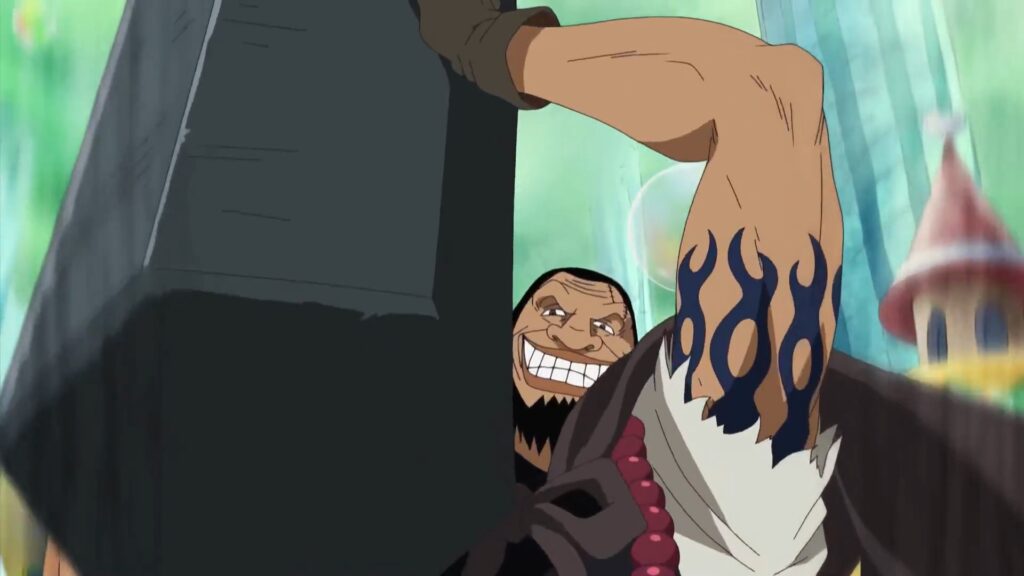 One Piece 392 Urouge is Known as the Mad Monk and he is a member of the Worst Generation.