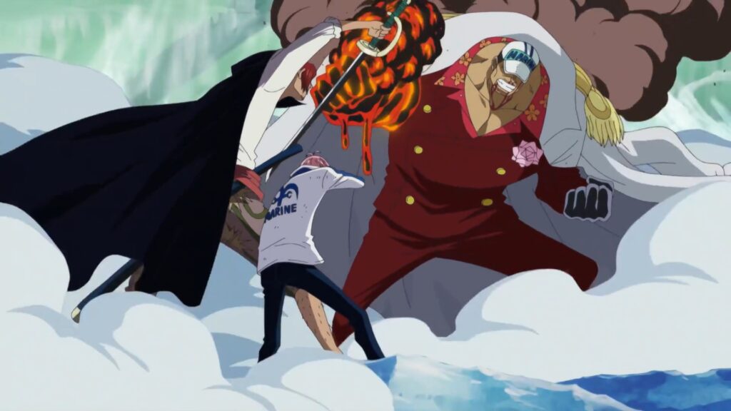 One Piece 488 Gryphon is the Sword of Emperor of the Sea Shanks.