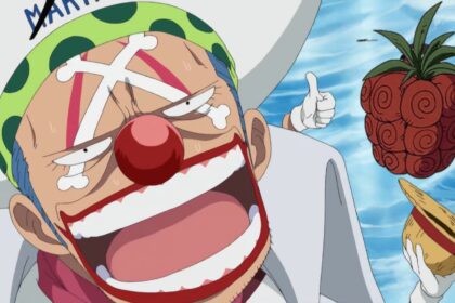 One Piece 489 The Devil Fruit of Buggy is called Bara Bara no Mi.