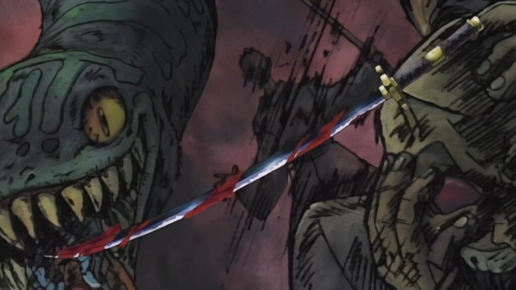 One Piece 49 Kitetsu III is known to be as a cursed blade. 